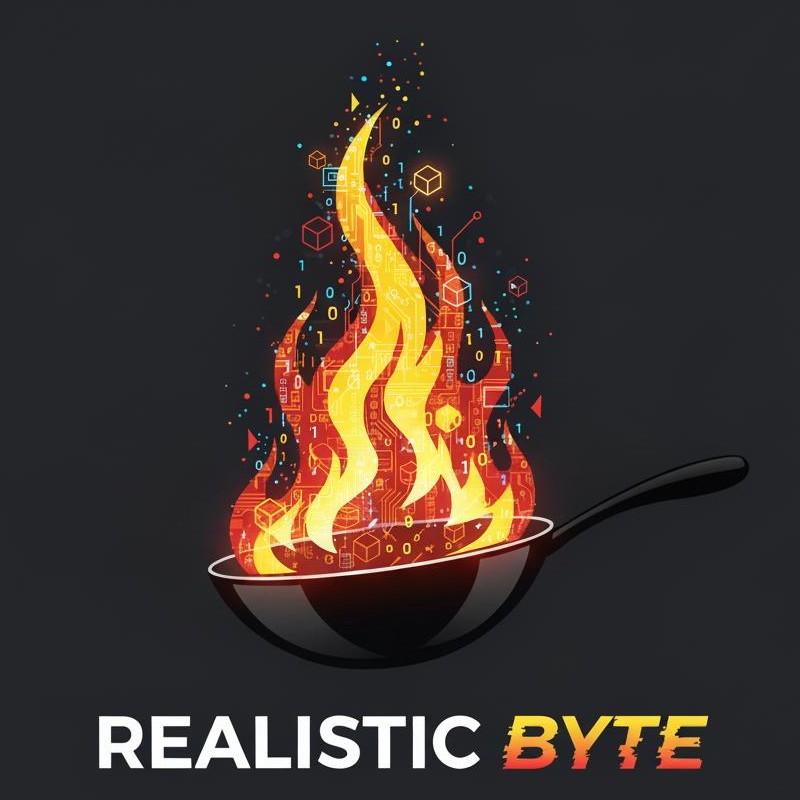 Realistic Byte Logo